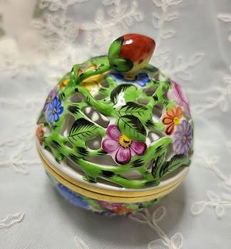 Amazon.co.jp: ヘレンド ファンタジーシリーズ 透かし ボンボン入れ