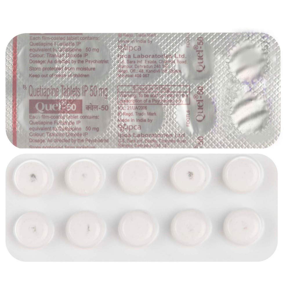 Quel 50 - Strip of 10 Tablets