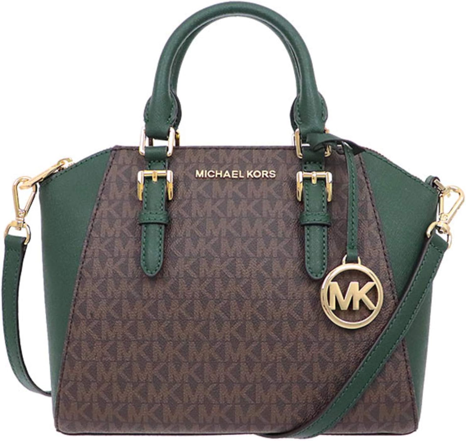 Michael Kors Ciara Medium Saffiano Leather Messenger Bag