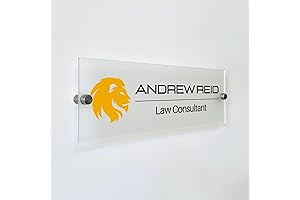 Customized Name Plate: Personalized Office Décor for a Welcoming Reception and Entrance
