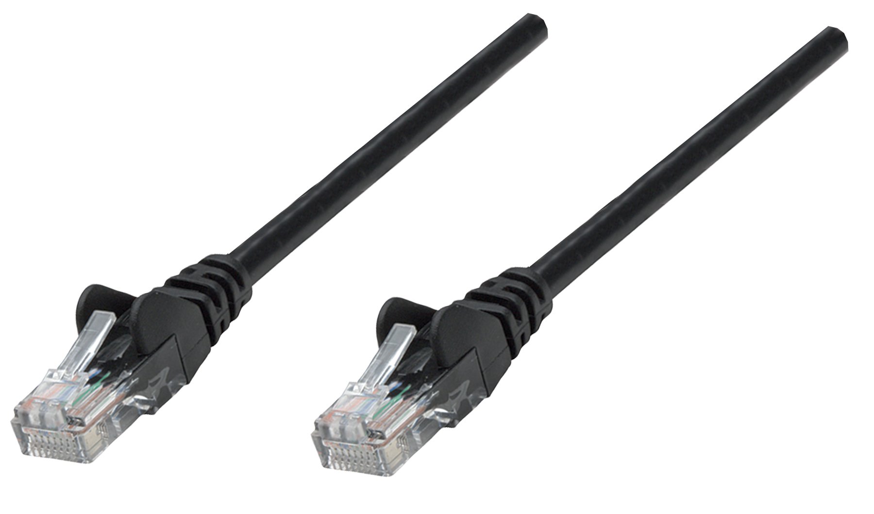 Intellinet Network Solutions Cat5e RJ-45 Male RJ-45 Male UTP Network Patch Cable 14-Feet 453493 Black 5.0 m (14 ft)