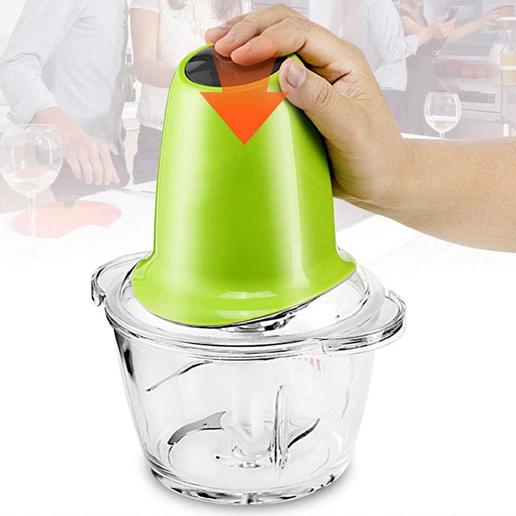 Glass Meat Grinder-Juntful Electric Multifunctional Meat Grinder Home Kitchen Stuffing Food Meat Blender