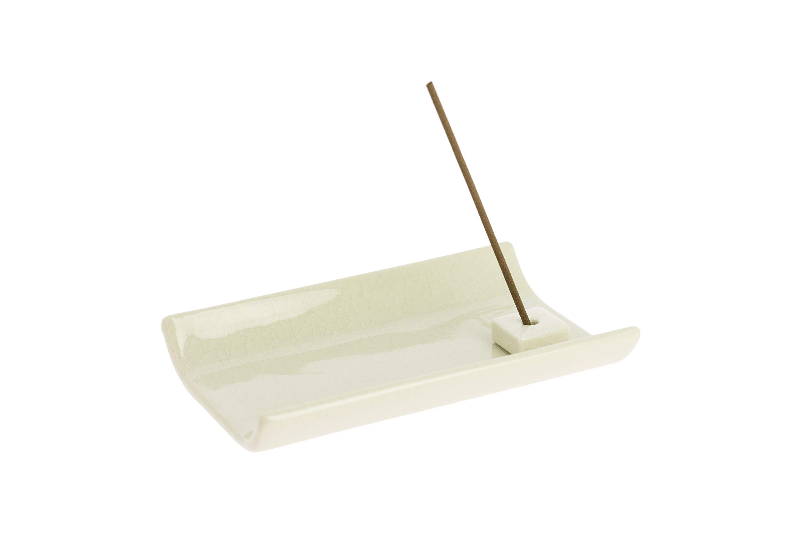 nippon kodoCeramic Incense, White, One Size