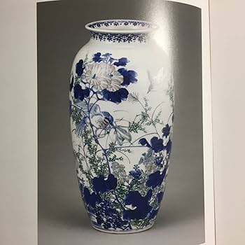 川本桝吉 瑠璃釉花瓶 明治瀬戸の名工 瀬戸焼 瀬戸 川本桝吉 瑠璃釉花瓶 明治瀬戸の名工 瀬戸焼 瀬戸