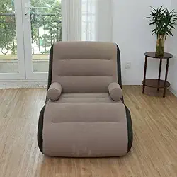 Espreguiçadeira Inflável, Cadeira de Praia Flutuante, para Piscina e Lazer