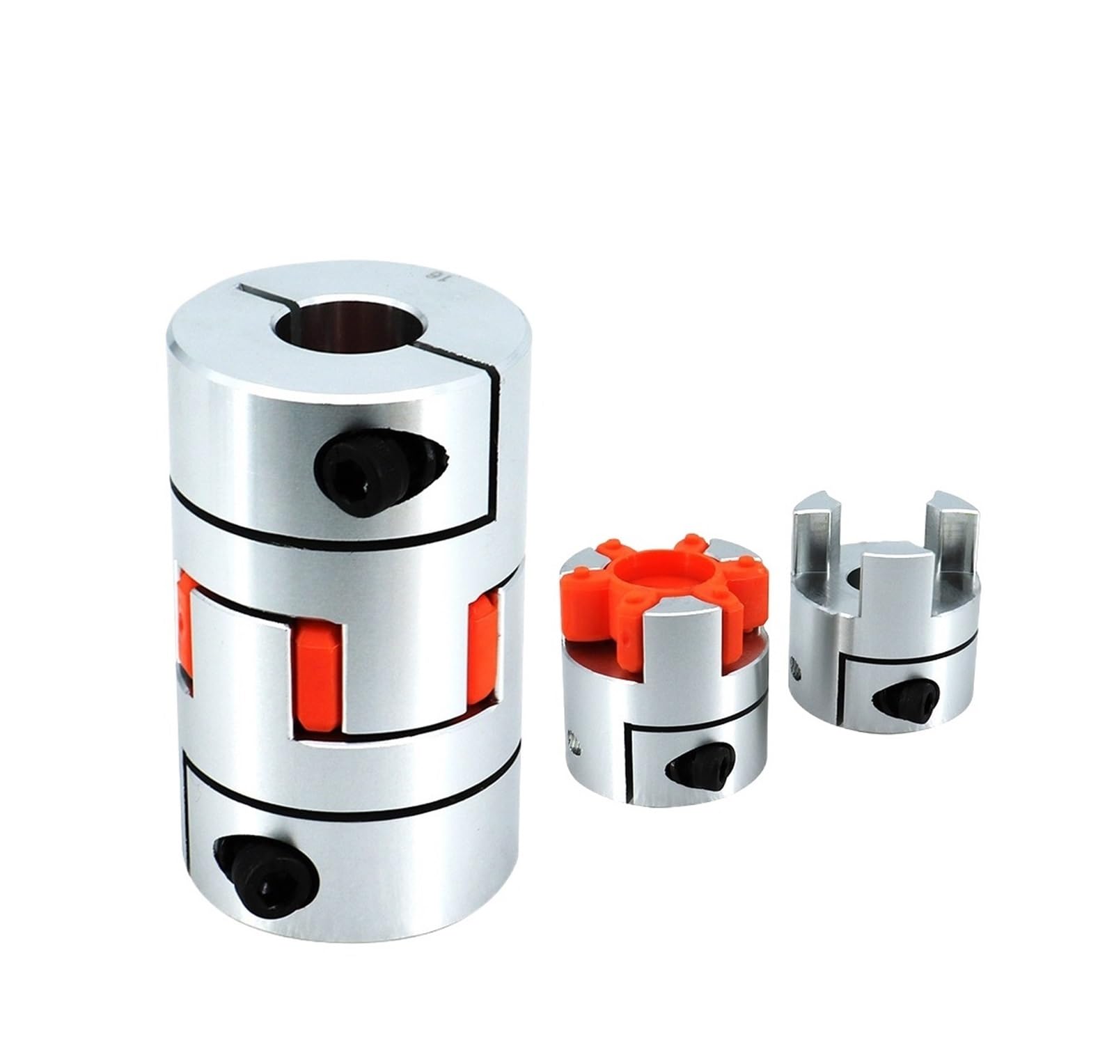 Rigid Coupling,Stainless Steel Rigid Coupling 1pcs D30L35 Coupler CNC Aluminium Plum Flexible Shaft Coupling Stepper Motor Connector(6.35x8)