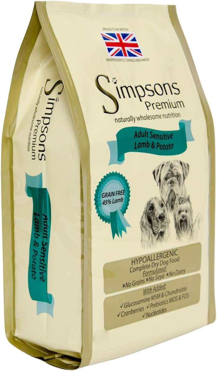 Simpsons Premium Complete Adult Sensitive Lamb and Potato, 200 g