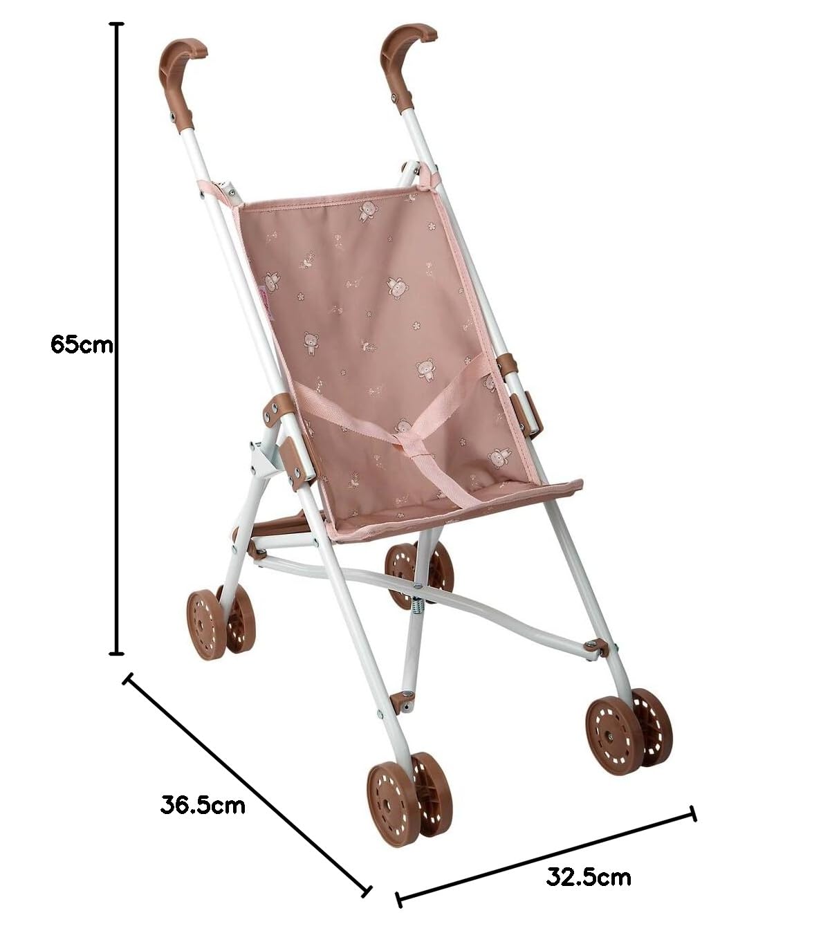 ARIAS - Passeggino della collezione Bear. È pieghevole e molto leggero. Dimensioni: 27 x 47 x 58 cm. Giocattolo Bambini +3 anni (ARI40861)