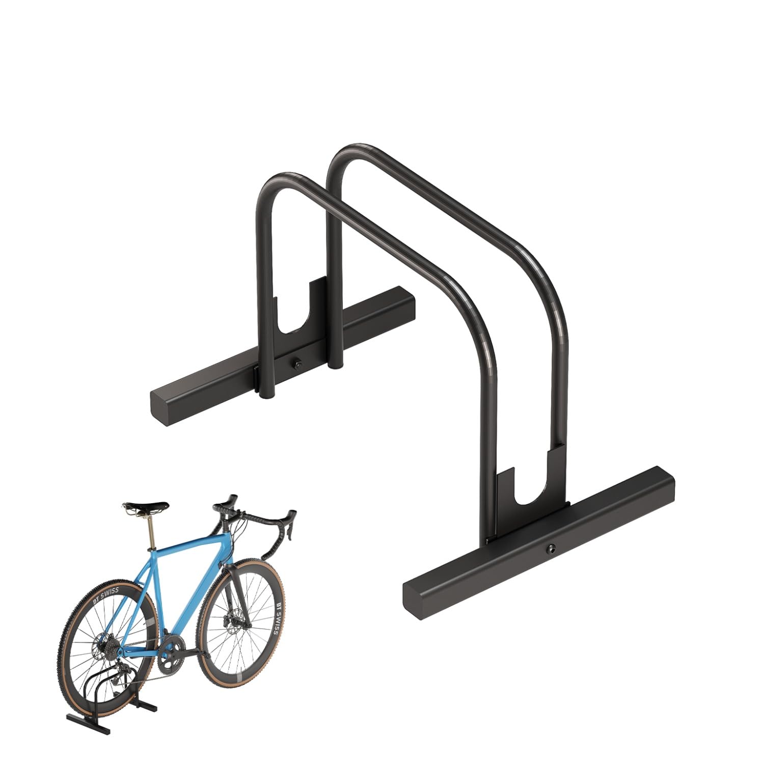 Glory Floor Heavy-Duty Cycle Parking Stand | Indoor & Outdoor Bike Rack | Steel Frame | Easy Storage & Display for All Tyre Types-image-28