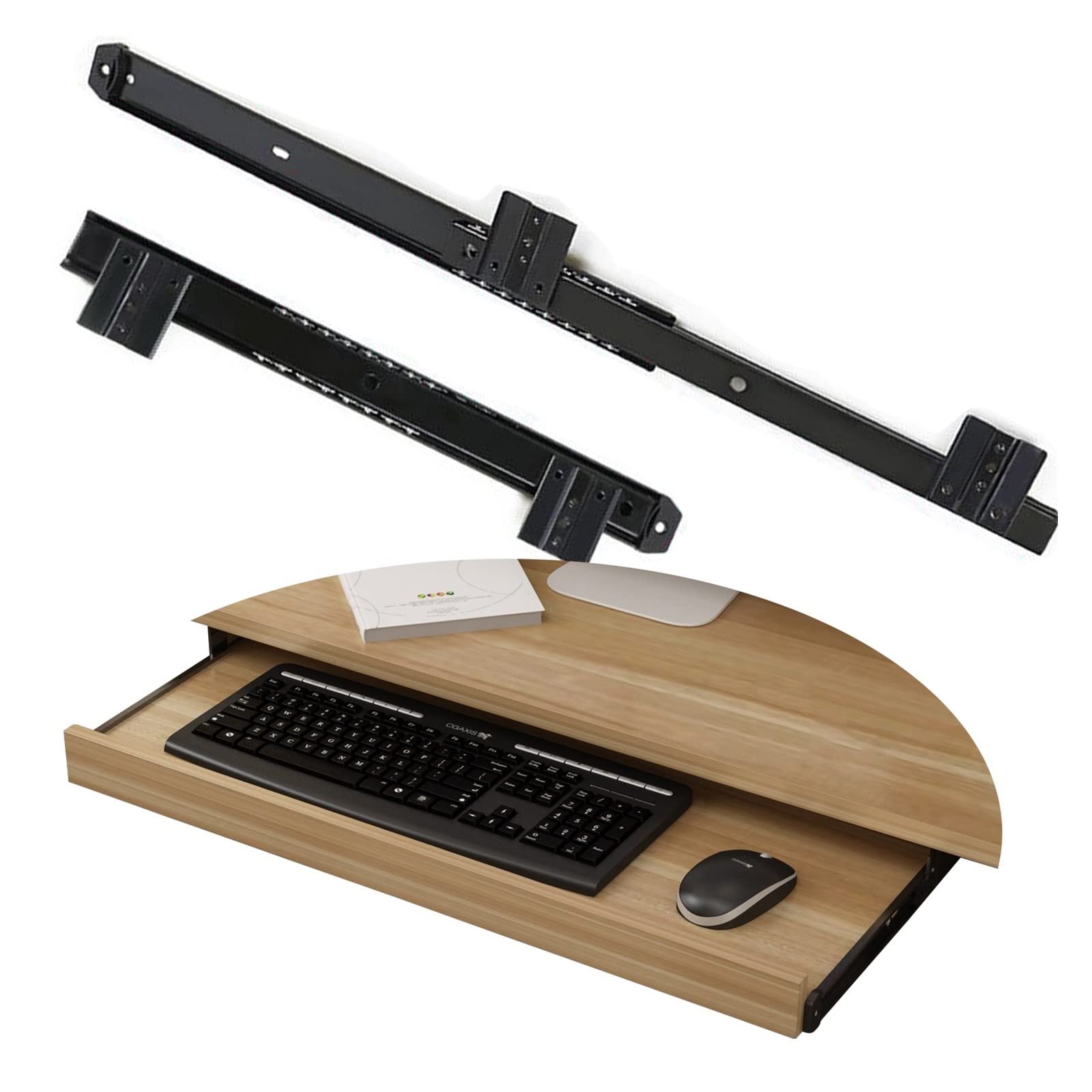 Amazon.co.jp: キーボードスライダー キーボード デスク 拡張