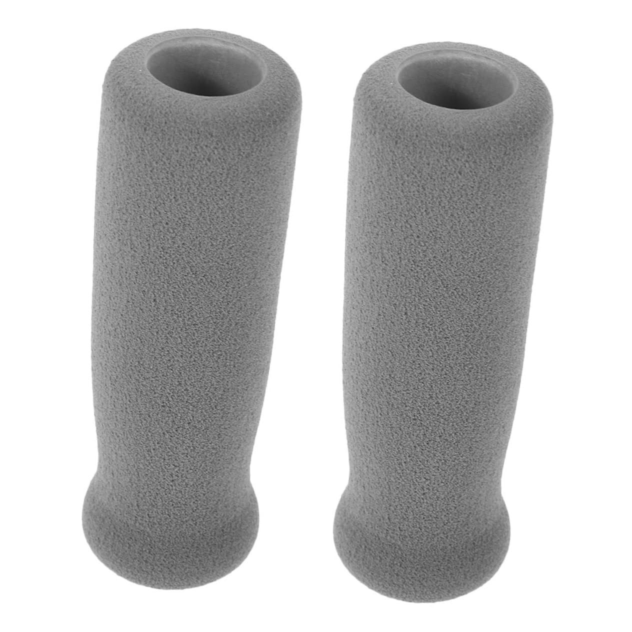 Baluue 2pcs Cane Handle Covers for Seniors Walker Cane Handle Grips Skid-resistant Comfortable Grip Replacement for Walking Sticks