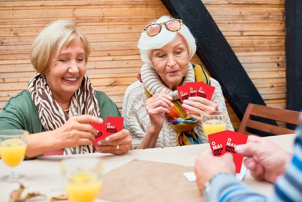 Pack Juegos de Mesa para Adultos – Juegos de Cartas de Humor y Risas – Ideal para Fiestas y Reuniones con Amigos – Guatafac + Omaigod