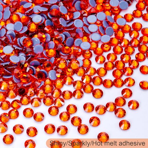 Image of Hotfix Rhinestones Bulk, 14400PCS Hyacinth Hot Fix Rhinestones for Clothes DIY Decoration Crafts, Hyacinth, SS10, 2.7-2.9mm