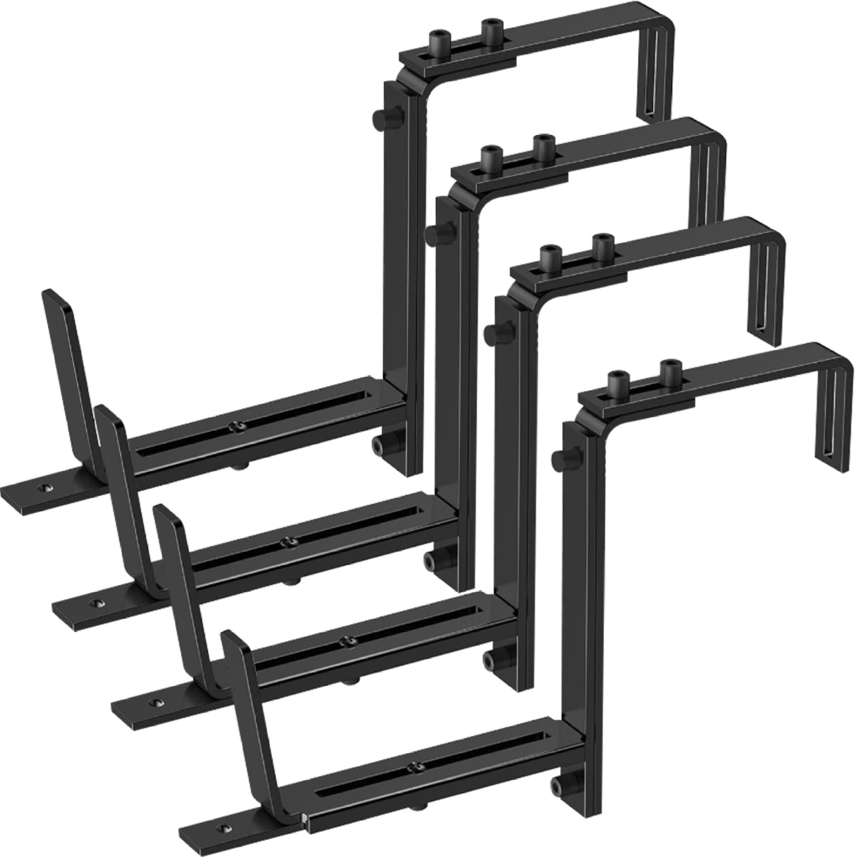 Supports de boîte de jardinière pour sécuriser vos bacs sans abîmer vos murs