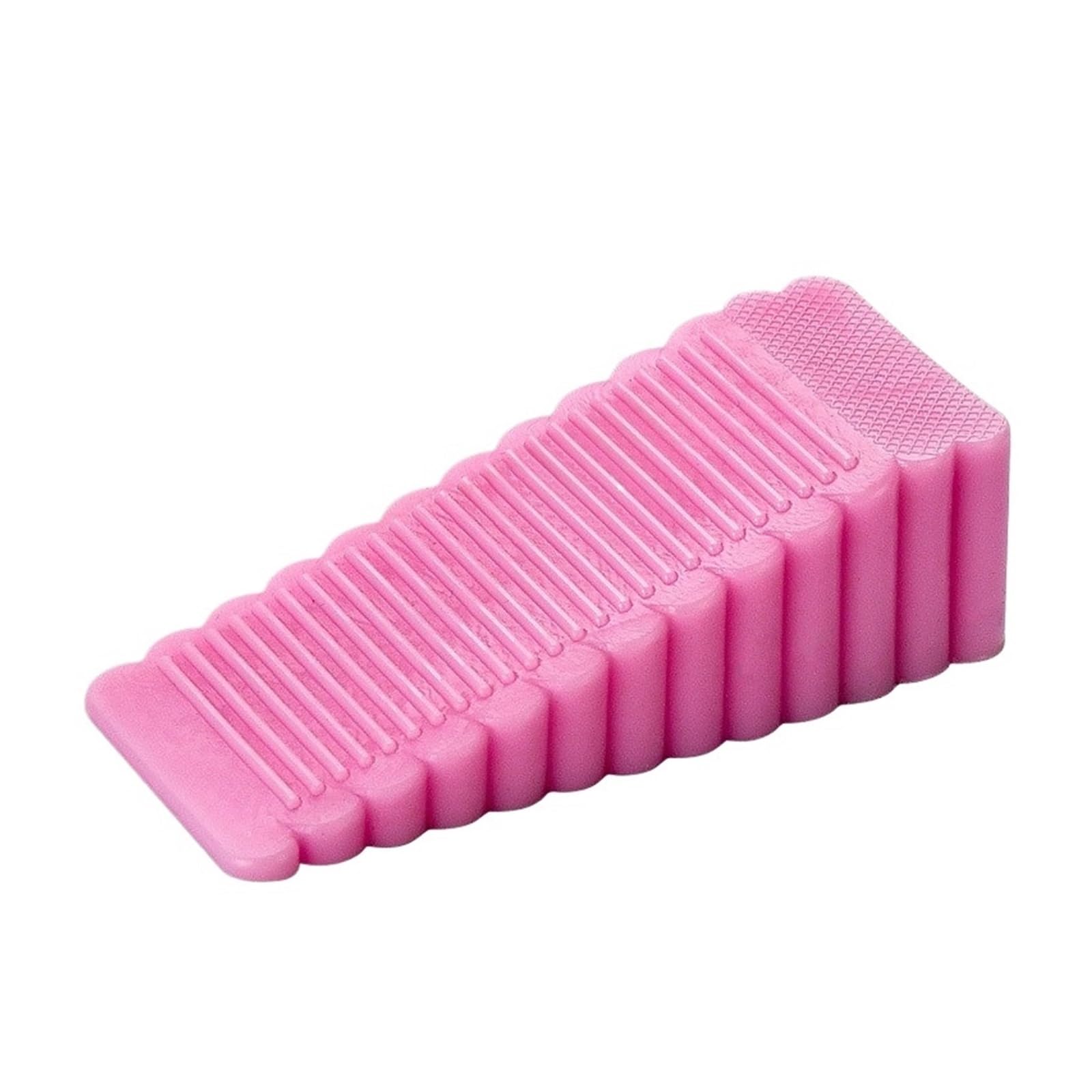 Dsfihjo Pink 1/2/3Pcs Safety Silicone Door Stop Stoppers Block Wedge Doorstops Home Office Door Rear Retainer Anti-Collision Stop(,3Pcs)