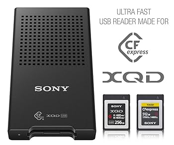 Sony CFexpress Type B/XQD Memory Card Reader - USB 3.0