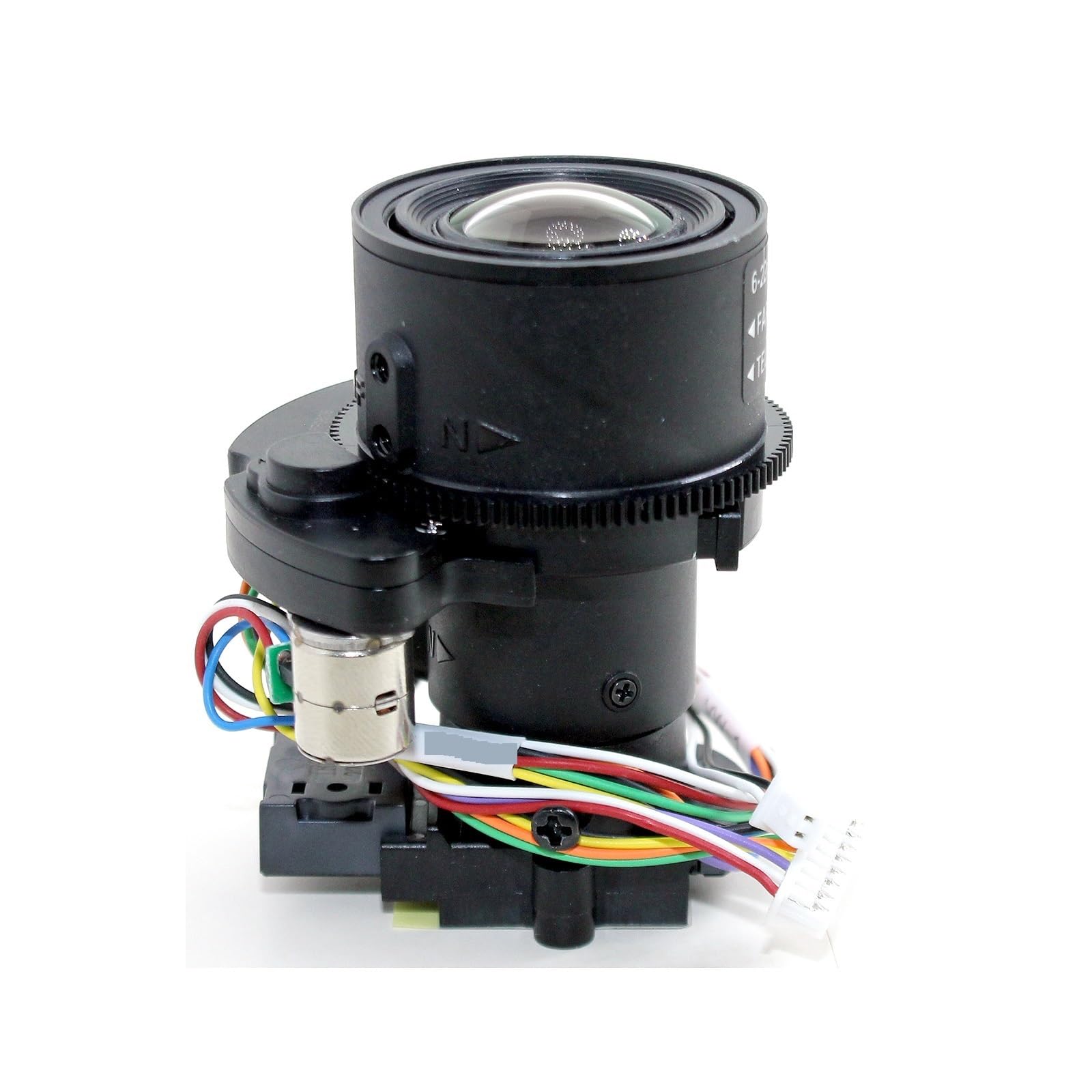 Obiettivo CCTV varifocale da 5 megapixel 6-22 mm con attacco D14 con zoom motorizzato IR CUT e telecamera AHD/IP 1080P/5 MP