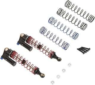 Hot Racing SCX90CX01 Piggyback Adj. Rebound Shock 61-90mm Black Scx