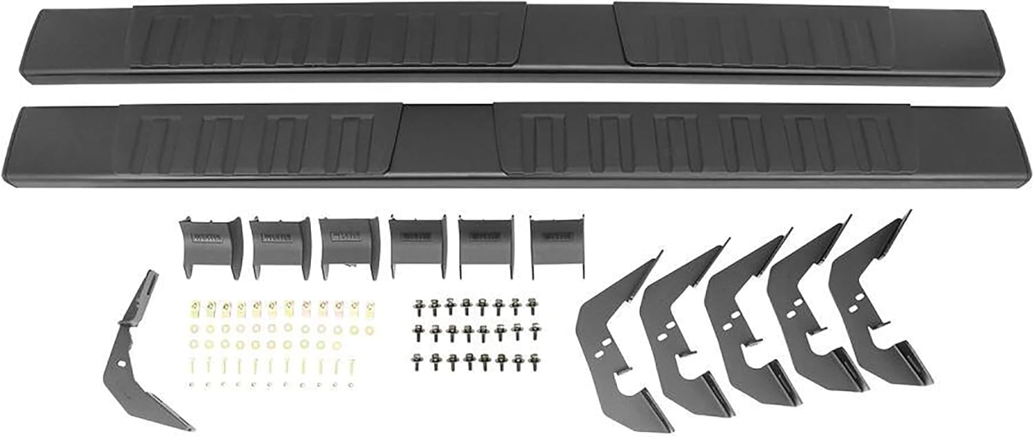Westin 28-71115 R7 Nerf Bars fits 1999-2016 F250 F350 F450 F550 Crew Cab Black Pair