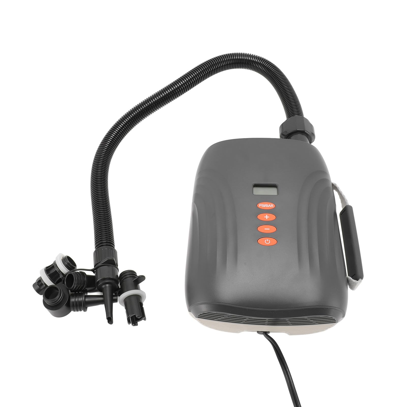 Bomba Eléctrica de Alta Presión de 20 PSI con Conector de 2 V para la Inflación de Barcos, Tableros y Carpas