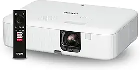 Projetor Smart Epson EpiqVision FH02, FULL HD, 3000 Lumens Streaming, Modelo: V11HA85020, Cor: Branco