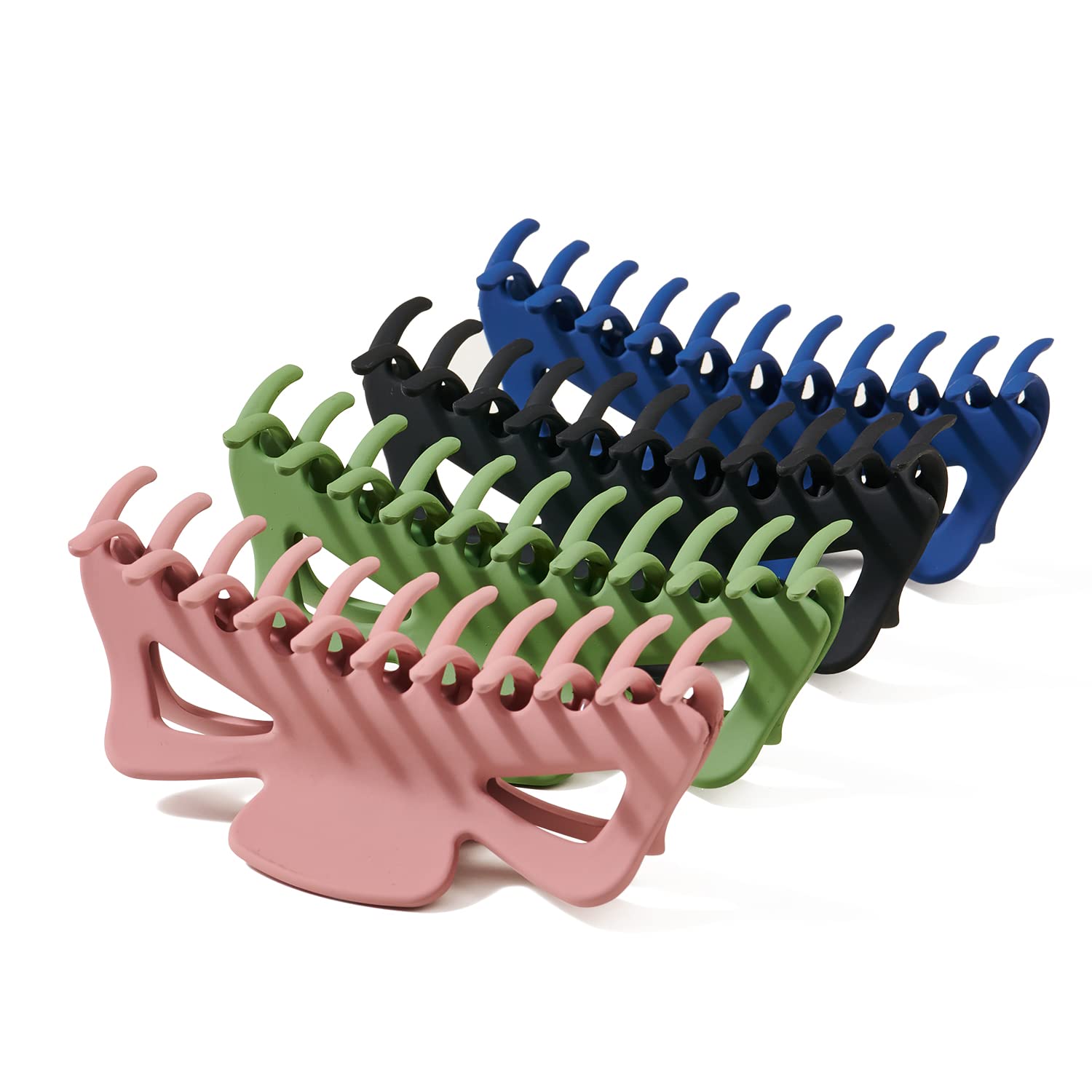 Women's 4 Pcs Jumbo Hair clips,5.5" ExtraLarge Claw Clips