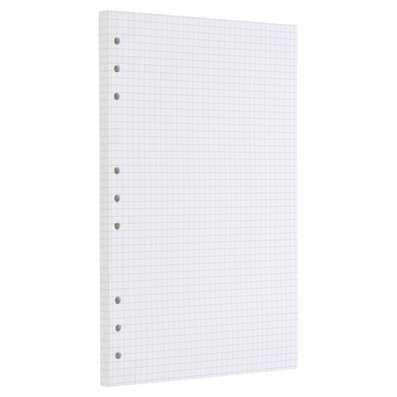 PATIKIL Grid Refill Paper 9-Ring Binder Loose Leaf Planner Filler Paper Planner Inserts, 80 Sheets/160 Pages, Lined