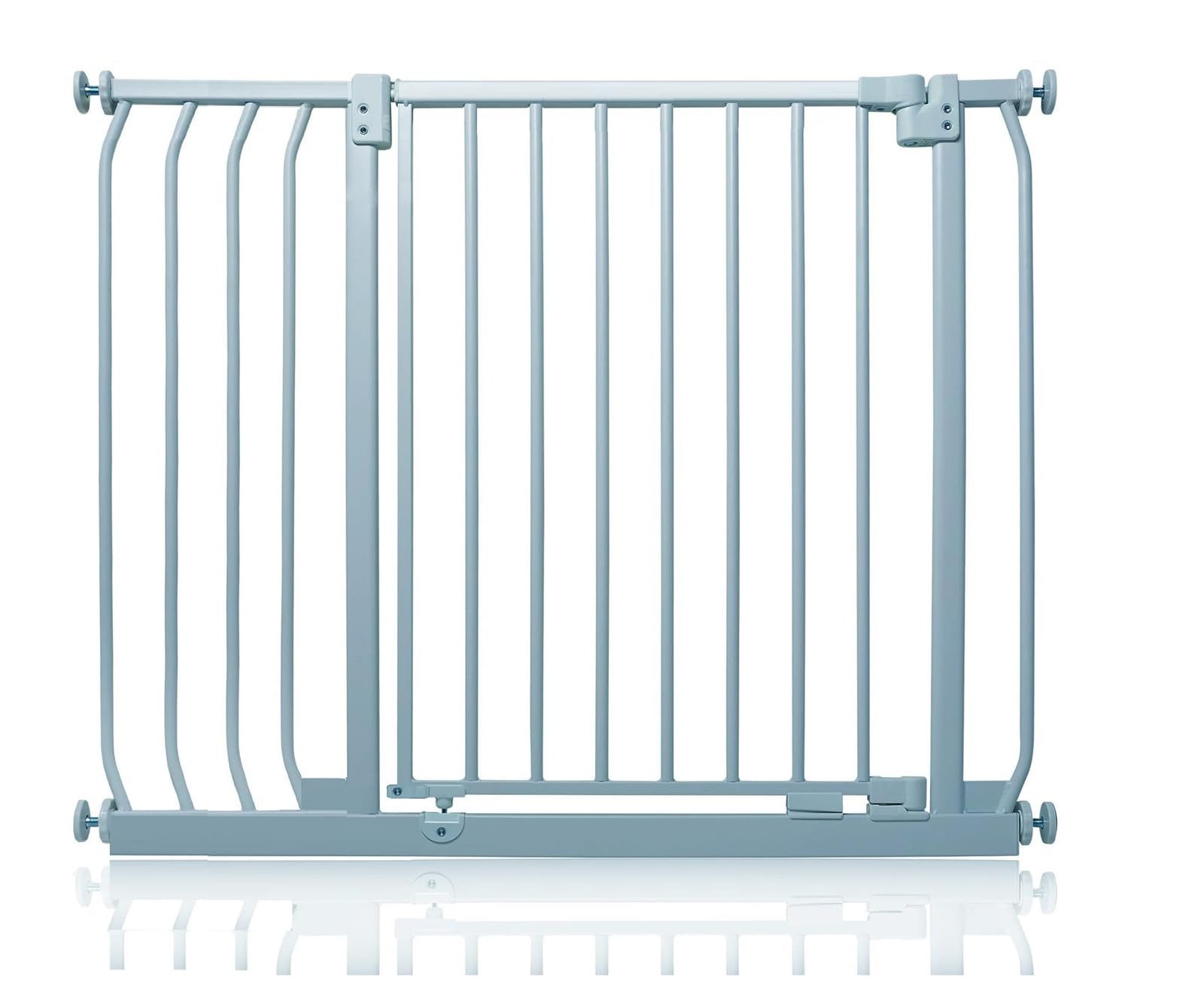 Safetots Elite Pressure Narrow Safety Gate, 65.5cm - 74.5cm, Matt White, Narrow Pressure Fit Stair Gate, Baby Gate for Doors Hallways and Spaces, Safety Barrier, Easy Installation — view 71