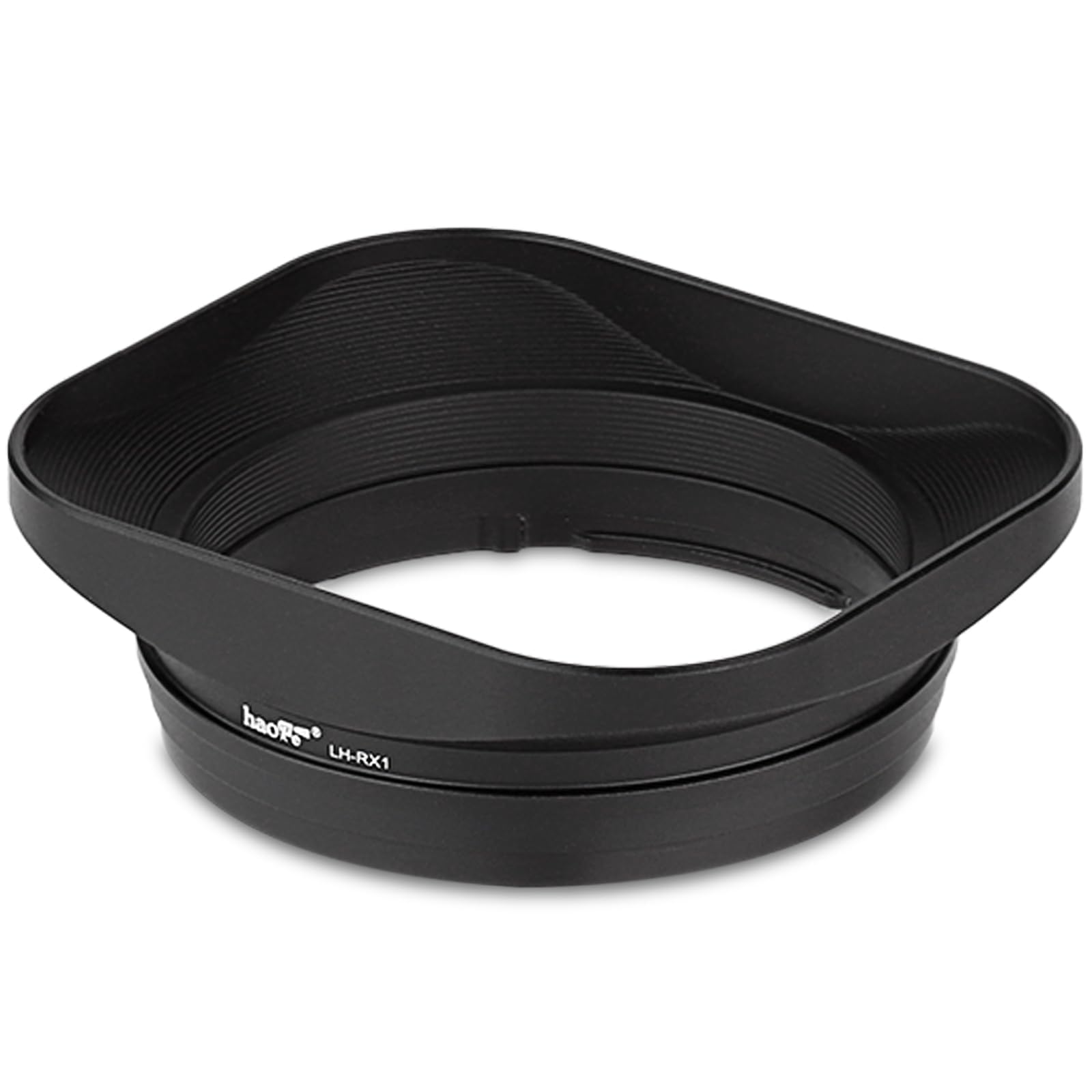 Haoge Paraluce quadrato in metallo per Sony FE 35 mm F2.8 55 mm/F1.8 ZA FE 24 mm F1.8 ZA E Mount baionetta ombra LH-RX1