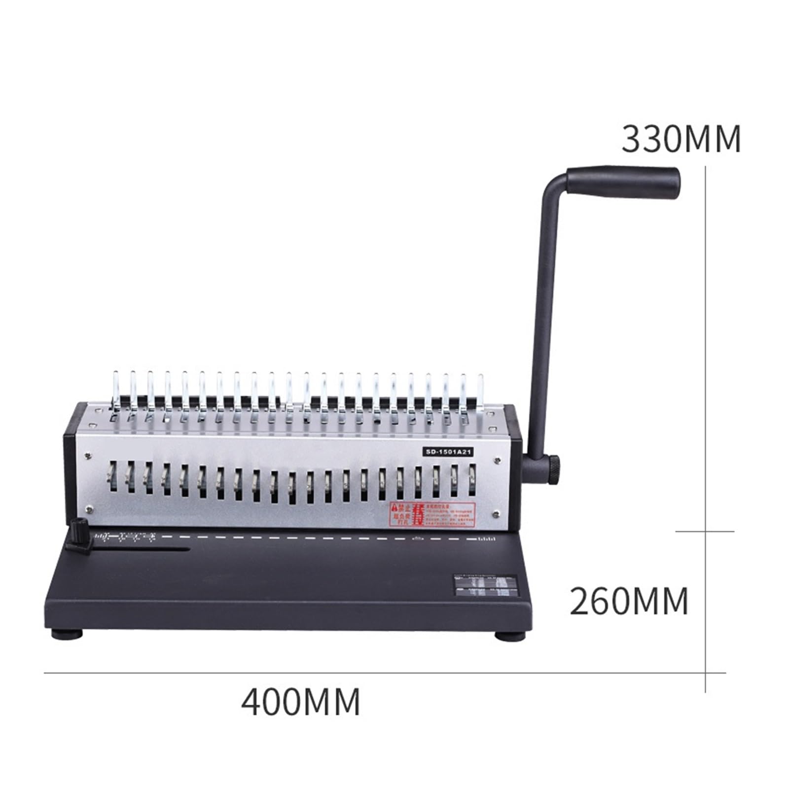Macchina Rilegatrice, SD-1501A21 Rilegatrice ad anelli in plastica for ufficio manuale A4 Mac rilegatrice ad anelli