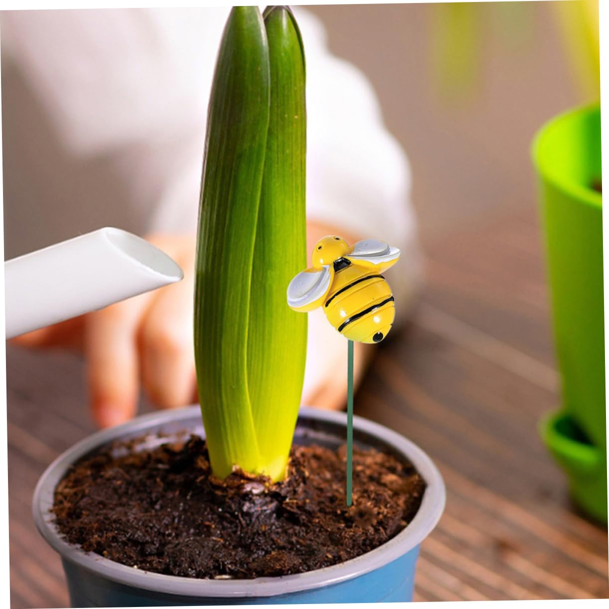 Toyvian 5 Sätze Garten Bienenstecker Für Blumentöpfe Dekorative Gartenstecker Für Und Außenbereich Für Gartenliebhaber 10 Stück * 5