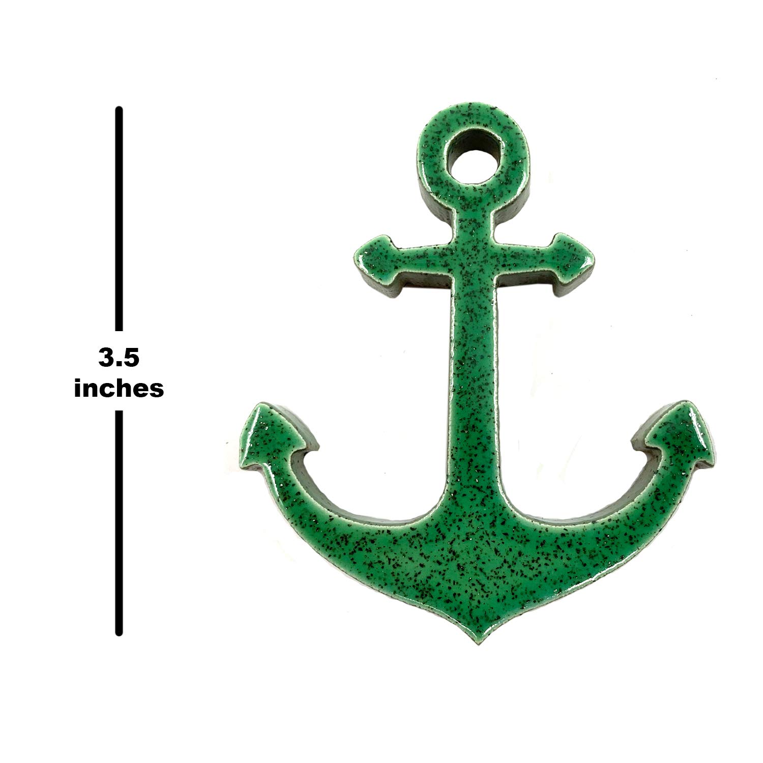 Aquatic Custom Tile Porcelain Swimming Pool Glitter Anchors Step Marker Mosaic (3