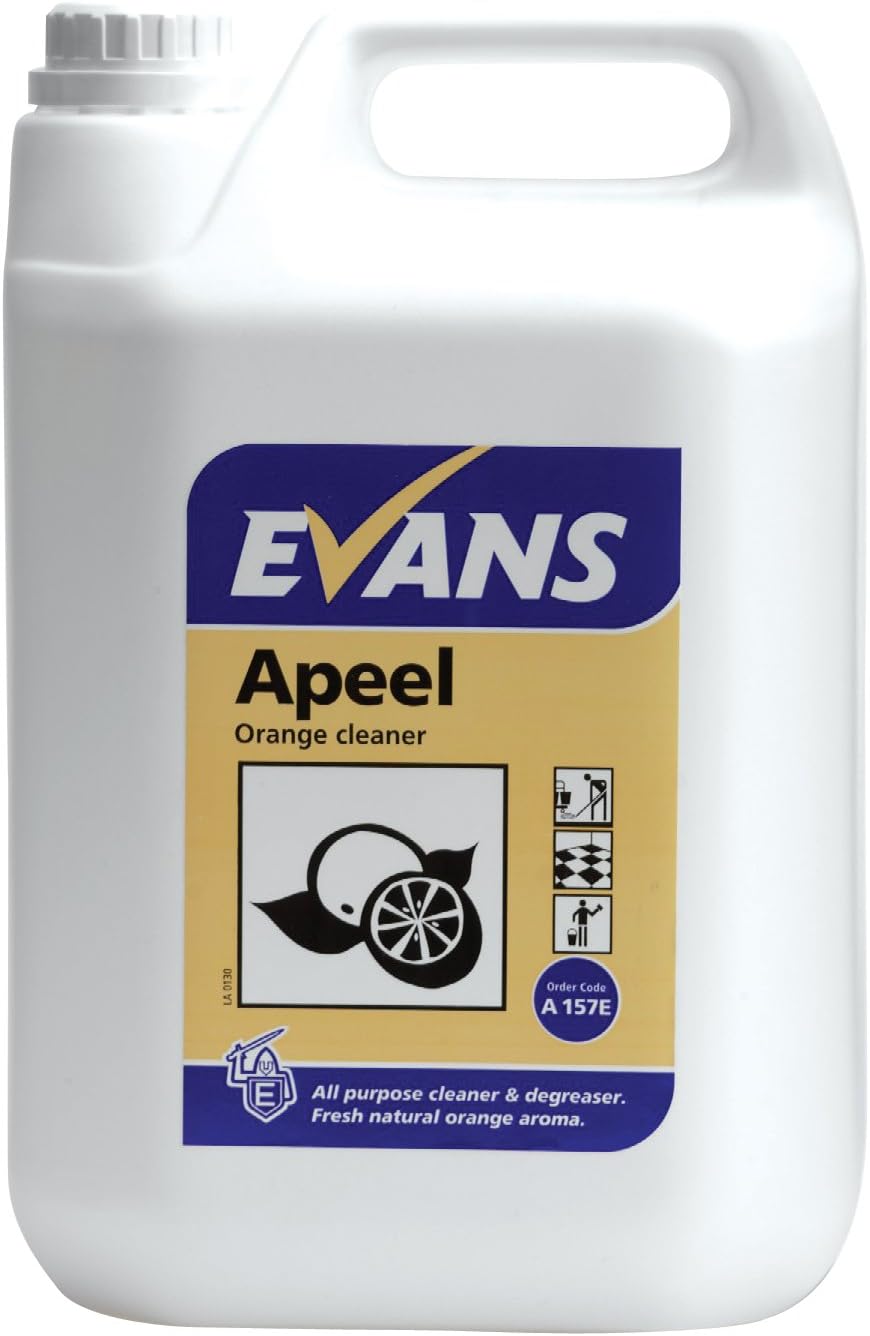 Evans Vanodine Apeel Citrus Multi-Purpose Cleaner & Degreaser 5ltr