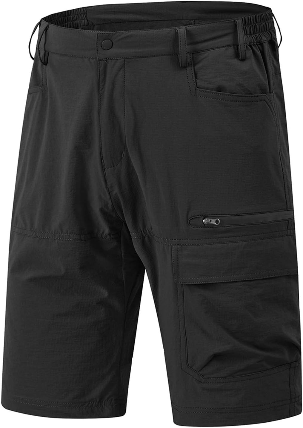 Rdruko Men's Hiking Shorts 9" Quick Dry Lightweight Water Resistant Work Outdoor Shorts with 5 Pockets