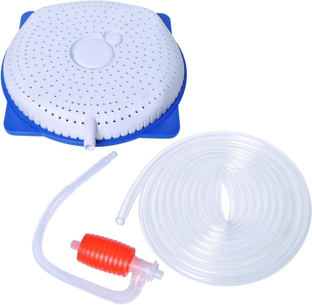 Pool Cover Siphon Pump, Pool Cover Drain Pump with Hose