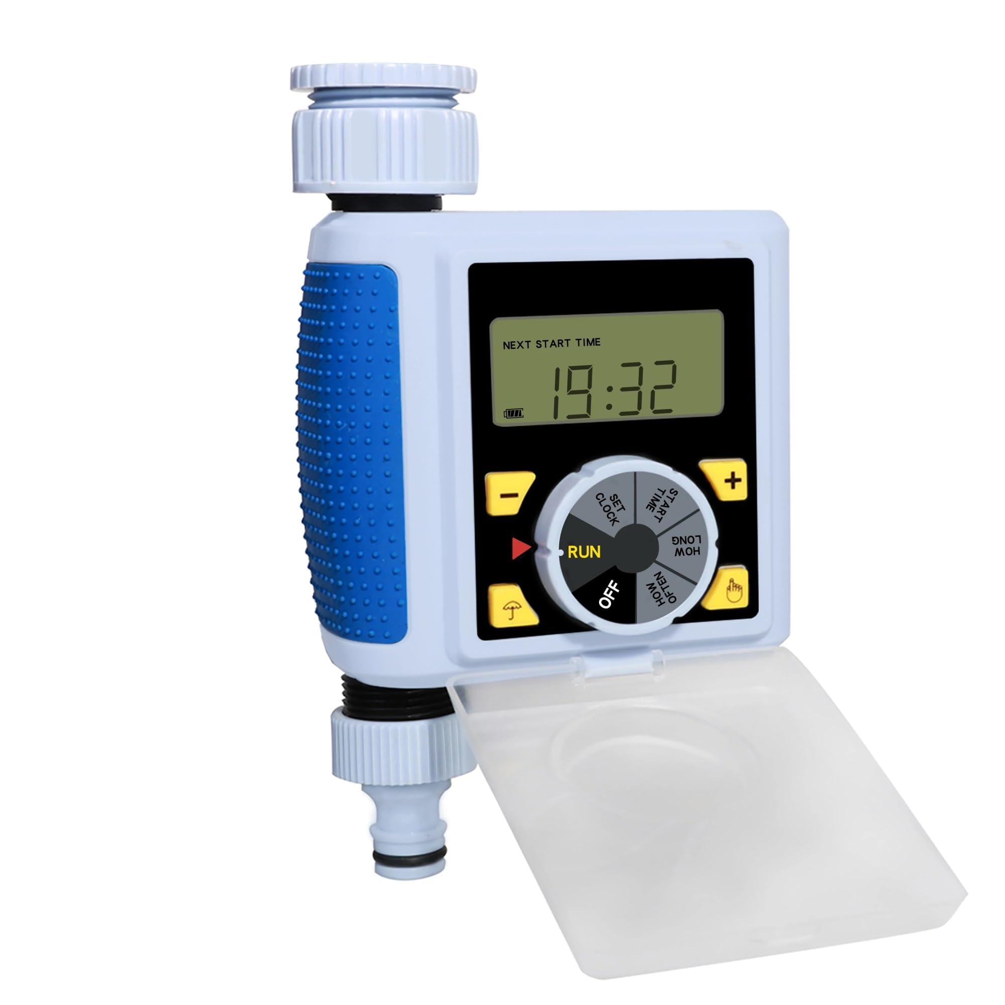 ATGOGKOWH Screen LCD Automatic Electronic Water Timer, Solenoid Valve Garden Irrigation Controller System