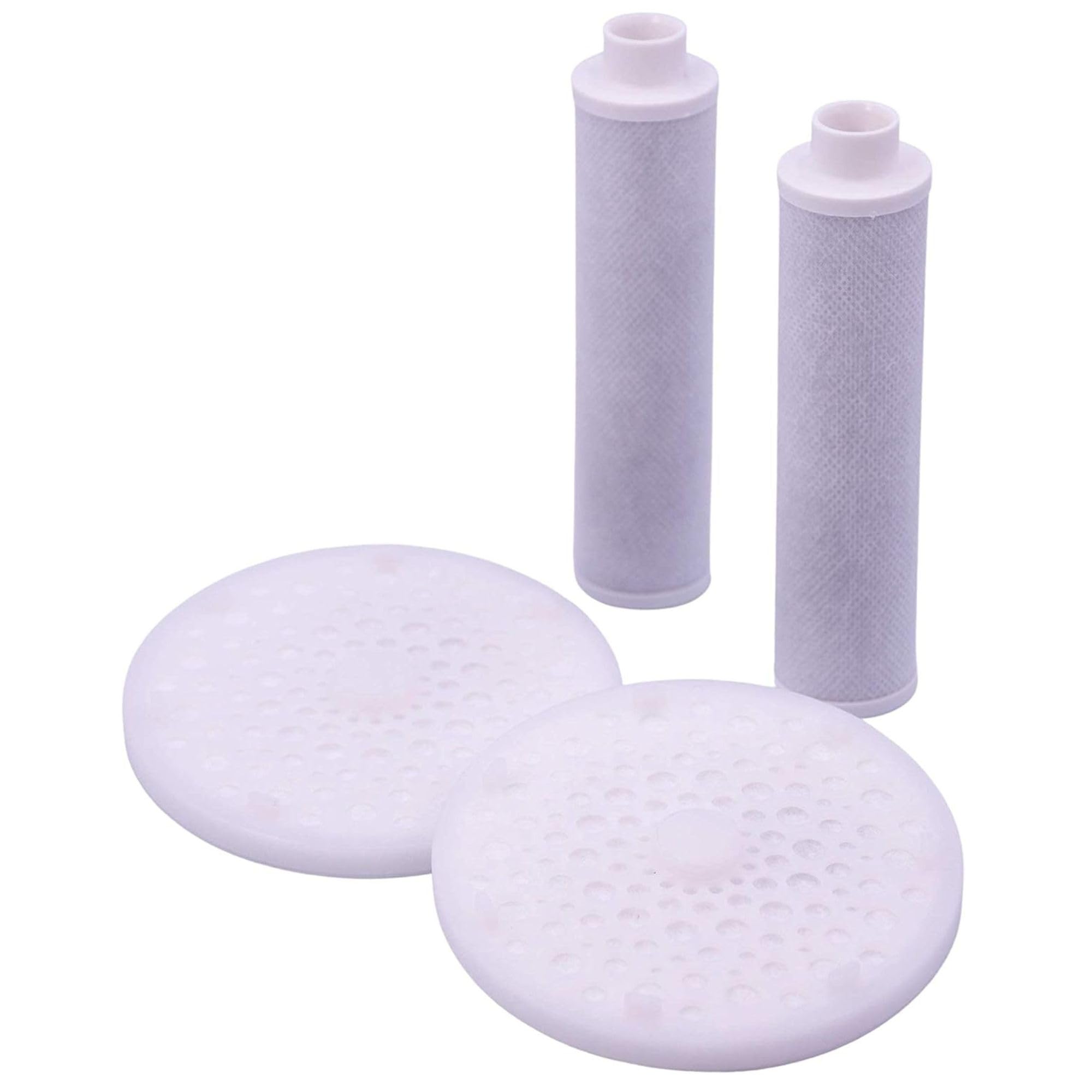 Doulton Cabezal de ducha blanco con filtro | Protege el cabello y la piel de los productos químicos agresivos, capacidad de 8.000L, reduce el cloro y los sedimentos