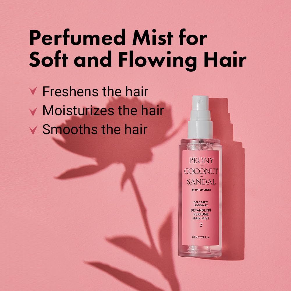 DETANGLING PERFUME HAIR MIST 03 (PEONY-COCONUT-SANDAL)