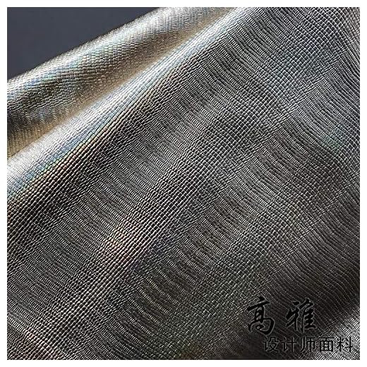 Tissu Pour Couture Au Metre- Alliage Léger Motif Peau De Serpent Motif Python Motif Cuir Performance Costume Costume Tissu Design Surface 0.5 M