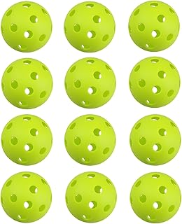 Lismyakey 12 Pack Baseball Practice Ball Sports Softballs Hollow EVA Softball Soft Balls for Hitting, Baseball Training Indoor Outdoor Use