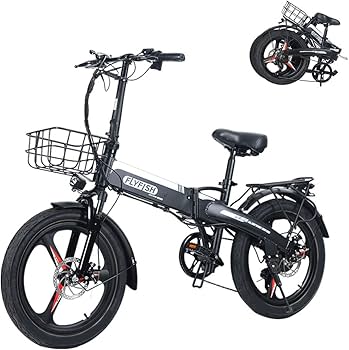 折りたたみ自転車 ブラック　稼働品　持ち運び　ミニベロ　美品 Amazon | 折りたたみ電動アシスト自転車 ミニベロ カゴ付き