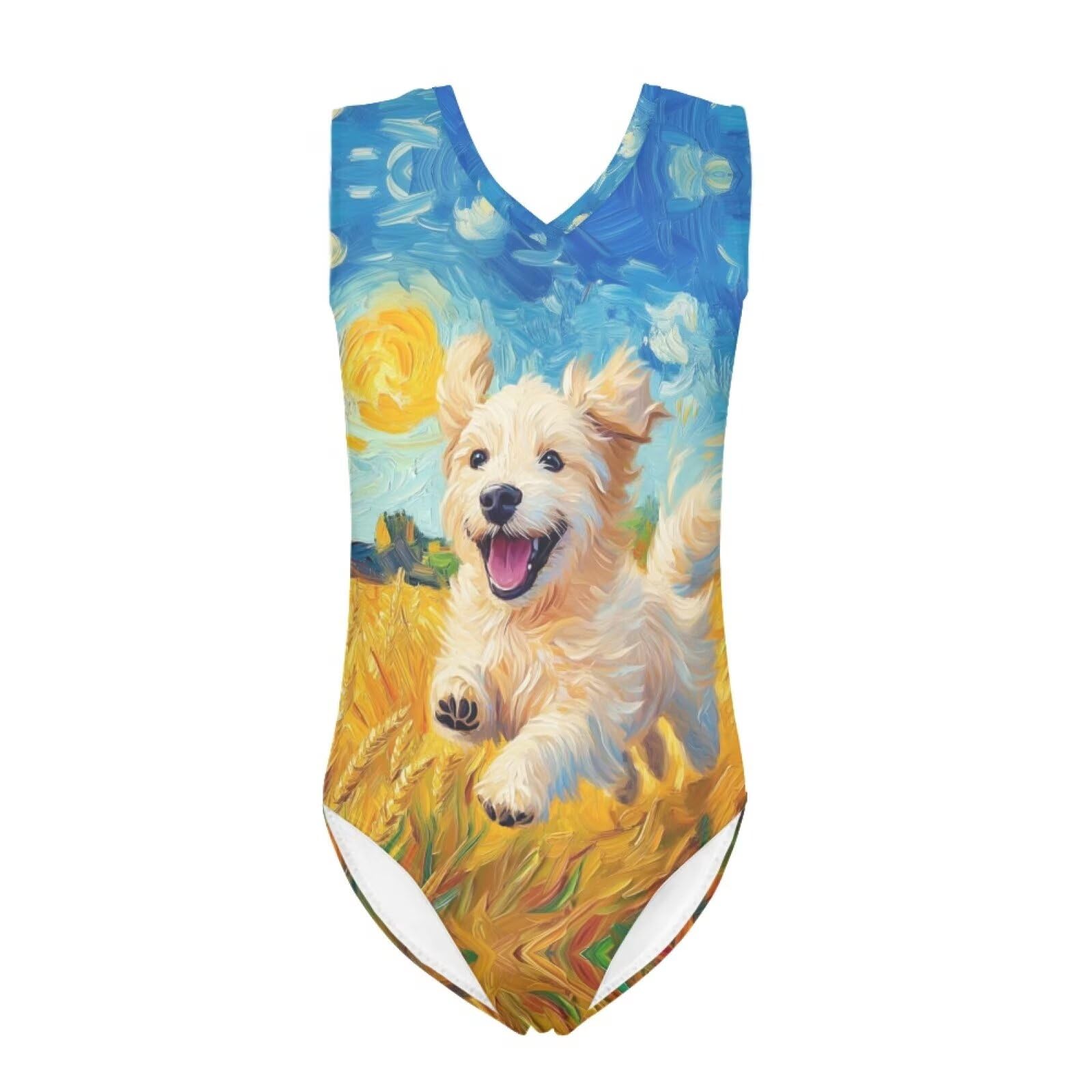 ZFRXIGN Leotards for Girls Gymnastics 3-14 Years Kids Dance Clothes Summer Beachwear