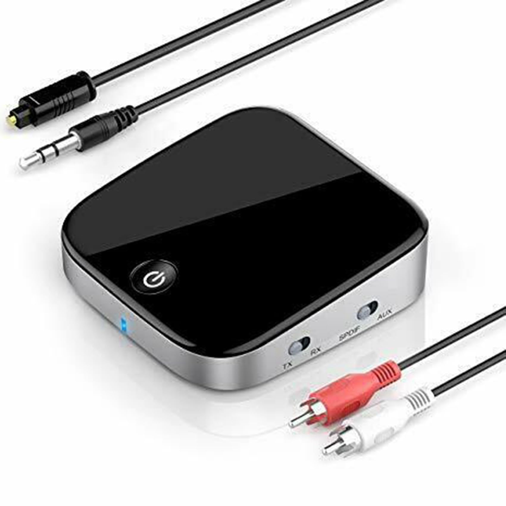 5X -029 Adaptador Bluetooth 5.0 2 en 1 Transmisor Bluetooth 3.5mm AUX SPDIF Receptor Audio para Auriculares Altavoz