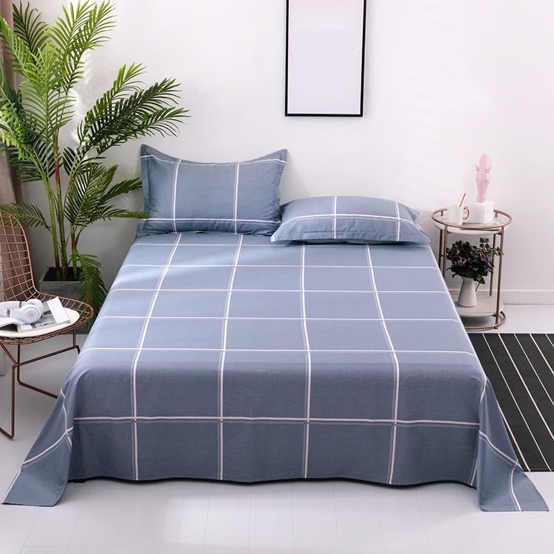 Sábanas 100% algodón de tacto suave confección en sarga de 160x230 cm 4