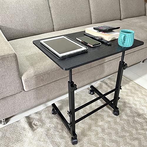 Kawachi Engineered Wood Multi-Purpose Height Adjustable Laptop Table Portable Ideal For Work From Home Diy Table Easy To Assemble Black (B0BVRH2G6Z) Amazon Price History, Amazon Price Tracker