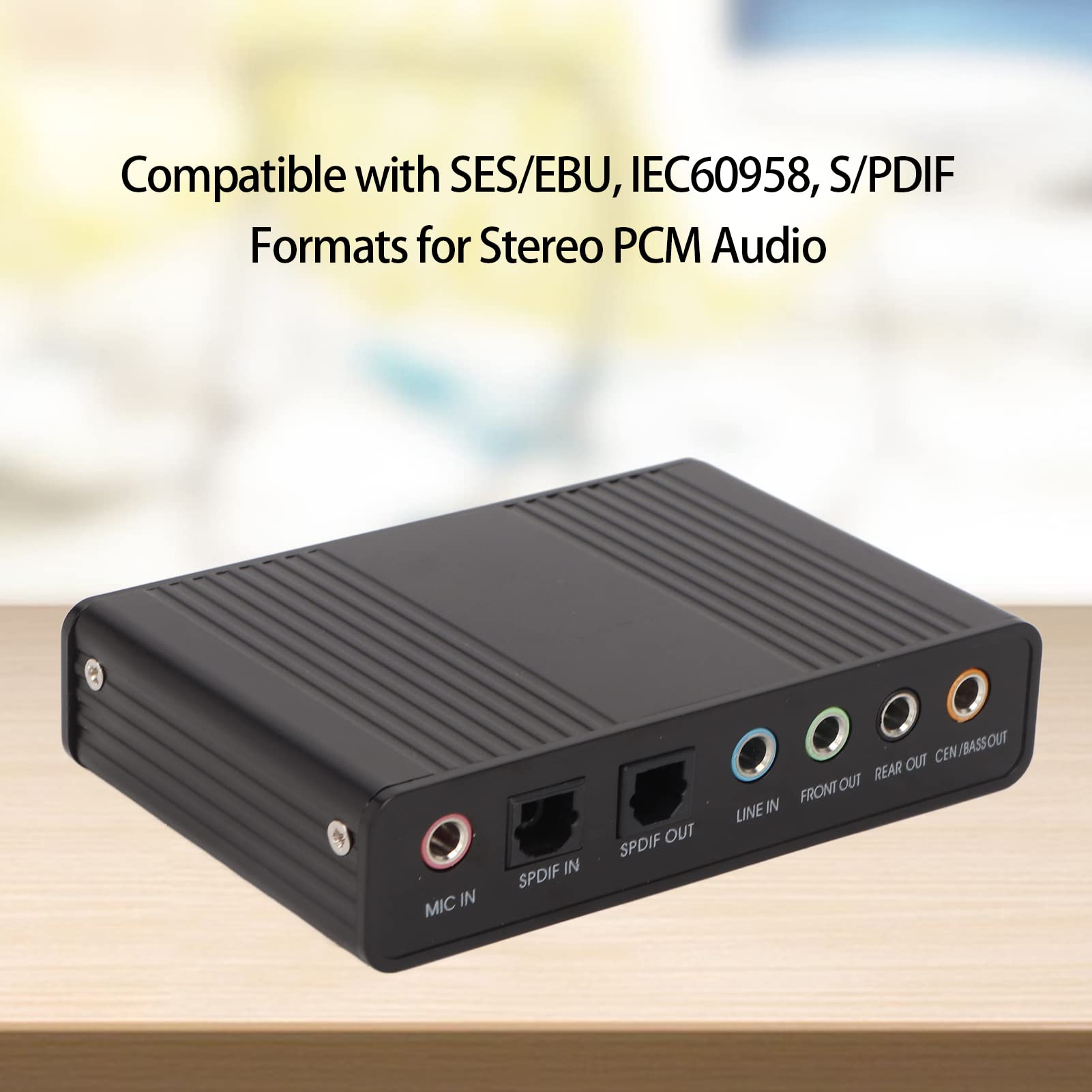 Scheda Audio Esterna USB 6 Canali 5.1 - Ottico S/PDIF Per PC Windows E Mac - Foto 9