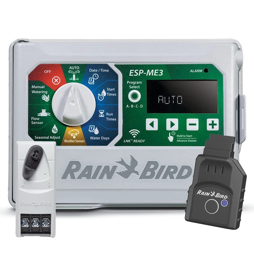 Rain Bird ESP-ME3 7 Station WiFi Indoor/Outdoor Controller | ESP-7ME3-LNKWIFI