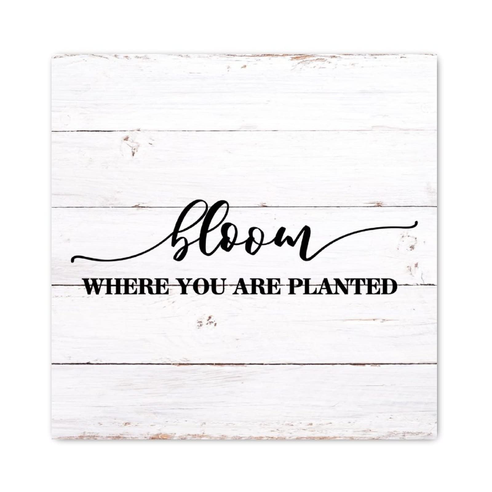 Bloom Where You Are Planted tableau chrétien Evans1nism maison et salon - 7