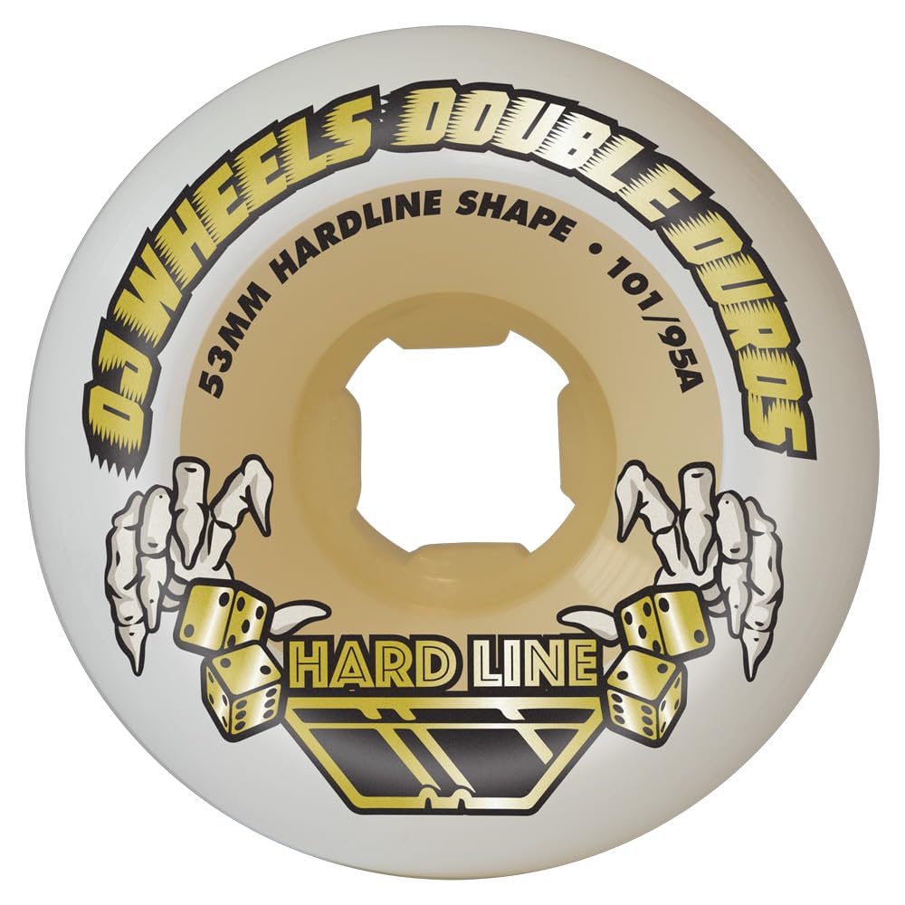Amazon | (オージェイウィール)OJ WHEELS 53mm DOUBLE DURO WHITE/GUM