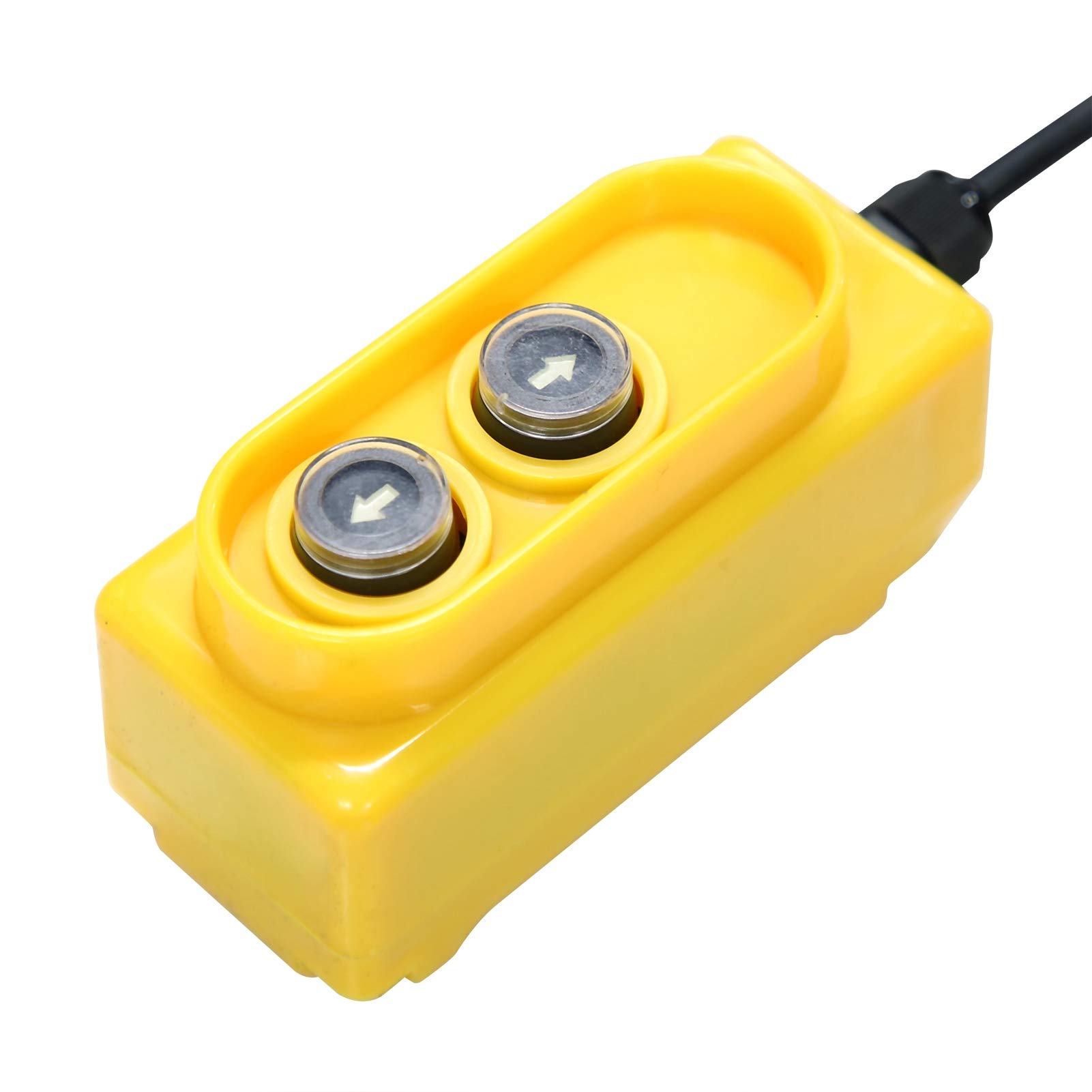 Paranco Elettrico 500 Kg-1000 Kg, Paranco di Sollevamento con Argano a Cavo Elettrico, con Fune in Acciaio 18 Metri, 500 Kg-1000 Kg 1800 W, Paranchi Elettrici (Spina